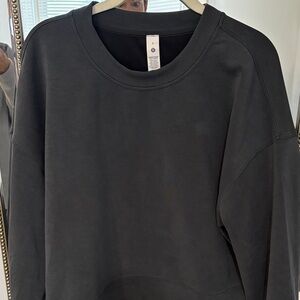 Lululemon softstream oversized cropped Crewneck